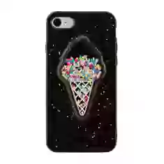 Чехол Upex Beanbag Ice Cream Black для iPhone SE 2020/8/7 (UP31931)