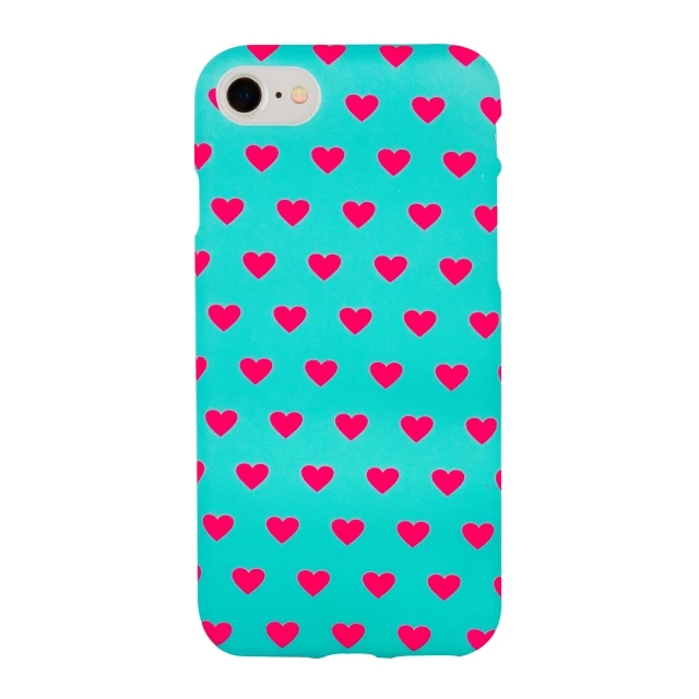 Чехол Arucase Mint Hearts для iPhone 6 Plus/6s Plus (UP32215)