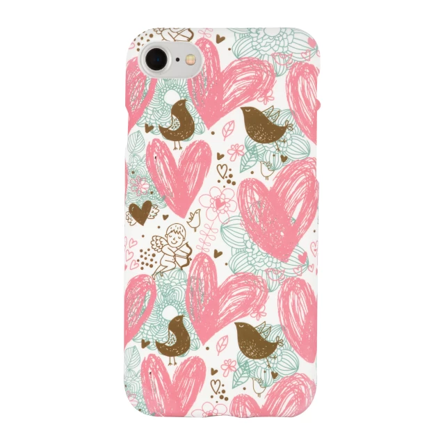 Чехол Arucase Pink Cotton Wool для iPhone 8/7 (UP32228)