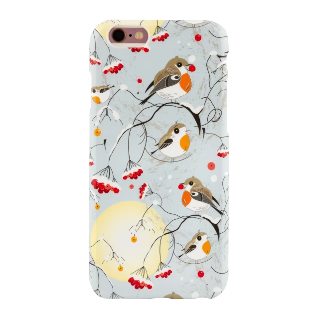 Чохол Arucase Winter Birds для iPhone X/XS (UP32314)
