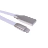 Кабель UPcable Lightning - USB Flat Series білий 1 м