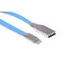 Кабель UPcable Lightning - USB Flat Series синий 1 м