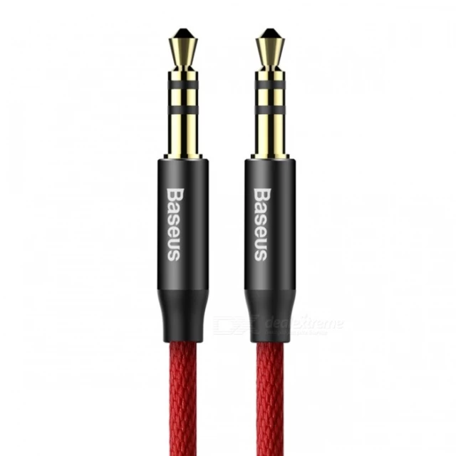 Кабель Baseus Yiven Audio Cable M30 1M Red+Black (CAM30-B91)