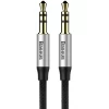 Кабель Baseus Yiven Audio Cable M30 1M Silver+Black (CAM30-BS1)
