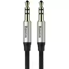 Кабель Baseus Yiven Audio Cable M30 1M Silver+Black (CAM30-BS1)