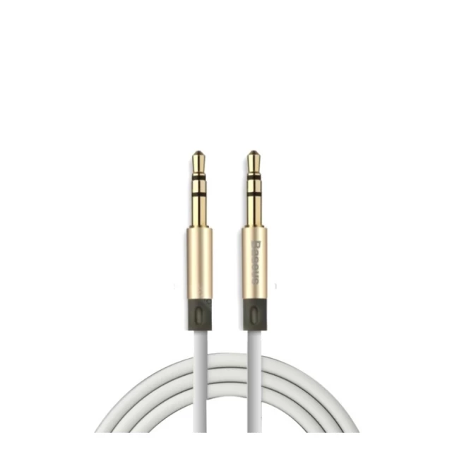 Кабель Baseus Fluency Series AUX Audio Cable 1.2M Luxury Gold (WEBASEAUX-LA0V)