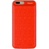 Чехол-аккумулятор Baseus Plaid Backpack Power Bank 3650mAh для iPhone 8 Plus/7 Plus Red (ACAPIPH7P-BJ09)