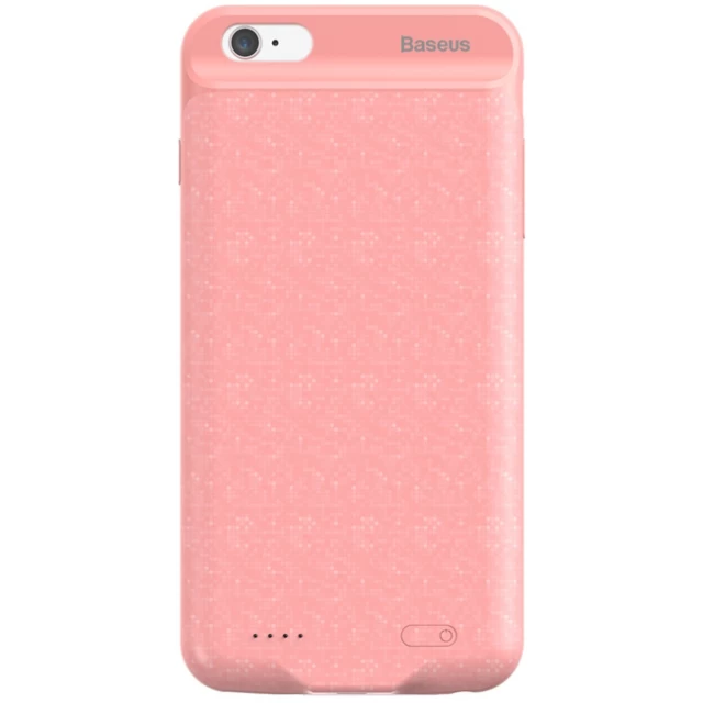 Чехол-аккумулятор Baseus Plaid Backpack Power Bank 5000mAh для iPhone 6/6S Pink (ACAPIPH6-LBJ04)