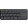 Клавіатура Logitech Wireless Touch Keyboard K400 Plus Russian Iayout Black (L920-007147)