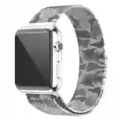 Ремешок Milanese Loop Camouflage White Gray для Apple Watch 41 | 40 | 38 mm