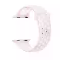Ремінець Sport Band для Apple Watch 41 | 40 | 38 mm Light Pink/White (S-M size)