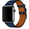 Ремешок Upex Single Tour для Apple Watch 41 | 40 | 38 mm Indigo Epsom Leather