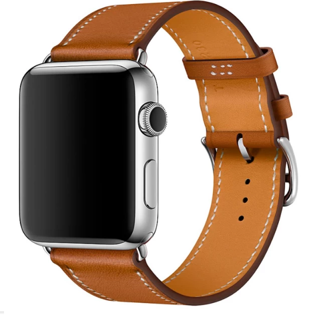 Ремінець Upex Single Tour для Apple Watch 41 | 40 | 38 mm Fauve Barenia Leather