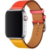 Ремешок Upex Single Tour для Apple Watch 41 | 40 | 38 mm Ambre/Capucine/Rose Azalee Swift Leather