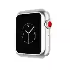 Силіконовий чохол для Apple Watch 38 mm Silver