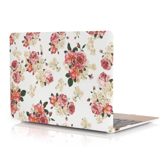 Чехол Upex Mold для New MacBook Air 13.3 (2018-2019) Flowers (UP5057)