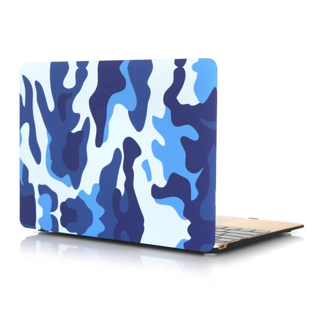 Чохол Upex Mold для MacBook Pro 15.4 (2016-2019) Blue Сamouflage (UP5039)