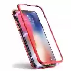 Магнитный чехол Rock Magnetic Case для iPhone XS/X Red (6971680474129)