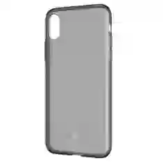 Чехол силиконовый Baseus Simple Series для iPhone X Transparent Black (ARAPIPHX-B01)