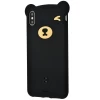 Чехол силиконовый Bear Silicone Case для iPhone XS Max Black (WIAPIPH65-BE01)