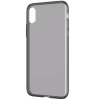 Чехол силиконовый Baseus Simplicity Series для iPhone X/XS Transparent Black (ARAPIPH58-B01)