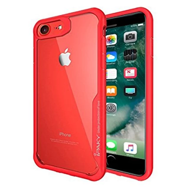 Чехол для iPhone 6/6s/7/8/SE 2020 iPaky Super Series Red (UP7602)