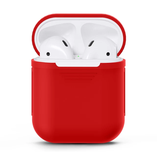 Чохол для навушників Upex для Apple AirPods Silicone Case Red (UP78291)