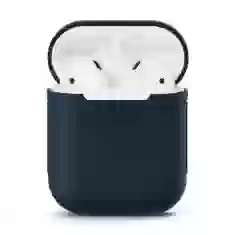 Чехол для наушников Upex для Apple AirPods Silicone Case Midnight Blue (UP78293)