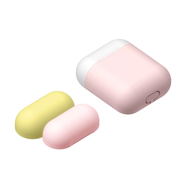 Чехол для наушников Upex для Apple AirPods Armor Series Pink (UP78313)