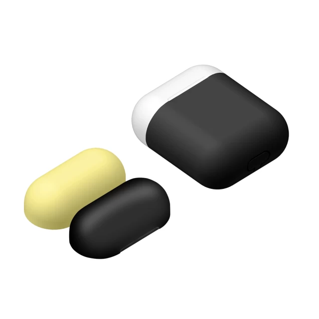 Чохол для навушників Upex для Apple AirPods Armor Series Black (UP78315)