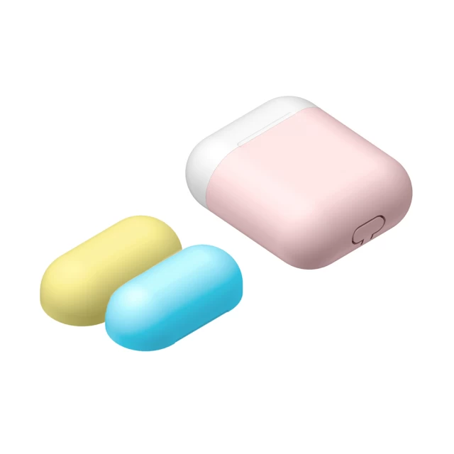 Чохол для навушників Upex для Apple AirPods Armor Series Light Pink (UP78317)