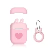Чехол для наушников Upex для Apple AirPods Lofter Case Heart Pink (UP78410)