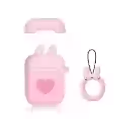Чехол для наушников Upex для Apple AirPods Lofter Case Heart Pink (UP78410)