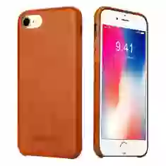 Чохол Jisoncase для iPhone SE 2020/8/7 Leather Brown (JS-IP8-01A20)