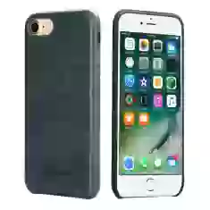 Чехол Jisoncase для iPhone SE 2020/8/7 Leather Blue (JS-IP8-01A40)