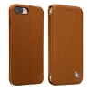 Чехол-книжка Jisoncase для iPhone 8 Plus/7 Plus Leather Brown (JS-I7L-13C20)