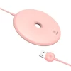 Беспроводное зарядное устройство Baseus Donut 10W Pink (WXTTQ-04)
