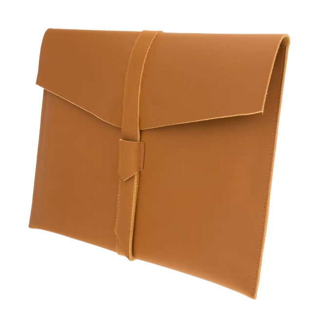 Чехол-конверт кожаный Upex Cuero для MacBook Pro 15.4 (2016-2019) Light Brown (UP9514)