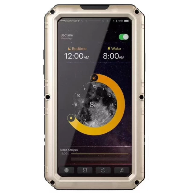 Чехол Upex Waterproof Case Gold для iPhone 5/5s/SE
