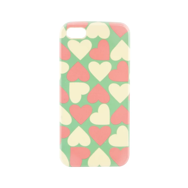 Чехол Arucase Random Hearts для iPhone 5/5s/SE (UP32303)
