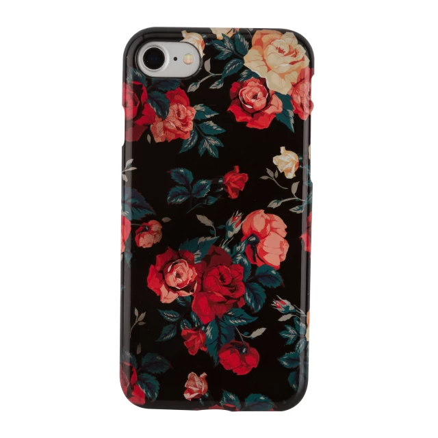 Чохол Arucase Black Roses для iPhone 5/5s/SE (UP32357)