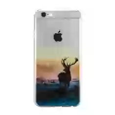 Чохол для iPhone 7/8 силіконовий прозорий з відтінком Deer (UP8949)