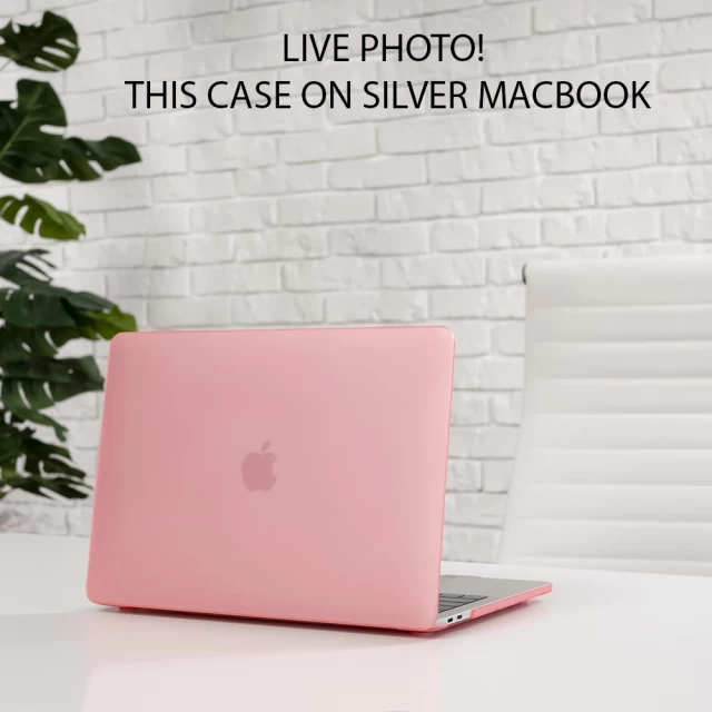 Чехол Upex Hard Shell для MacBook Air M2 13.6 (2022) Light Pink