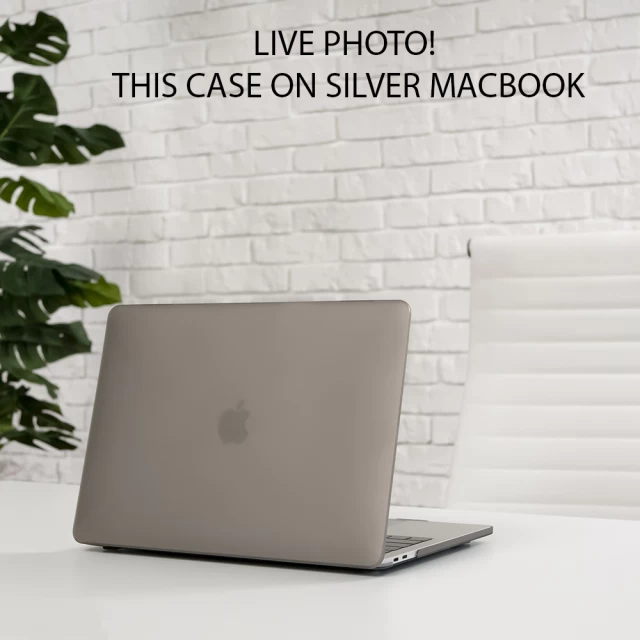 Чехол Upex Hard Shell для MacBook Air M2 15.3 (2023) Grey (UP2343)