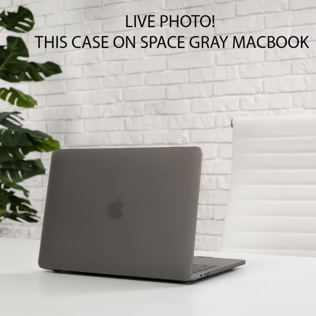 Чохол Upex Hard Shell для MacBook Air M2 13.6 (2022) Grey