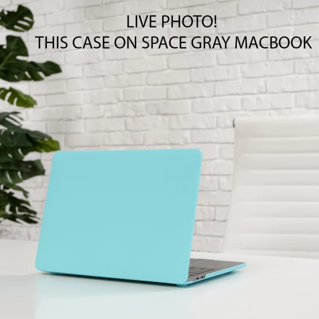 Чехол Upex Hard Shell для MacBook Air M2 15.3 (2023) Tiffany (UP2347)