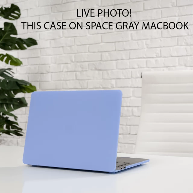 Чехол Upex Hard Shell для MacBook Air M2 15.3 (2023) Lilac (UP2348)