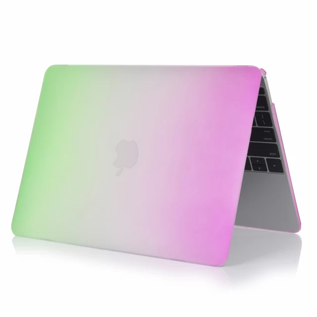Чехол Upex Rainbow для MacBook Air 11.6 (2010-2015) Green-Purple (UP3004)