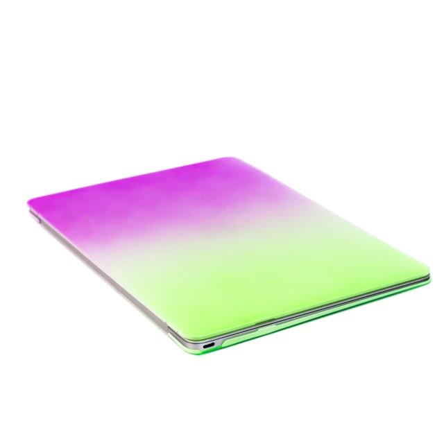 Чохол Upex Rainbow для MacBook 12 (2015-2017) Green-Purple (UP3008)