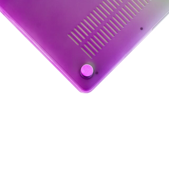 Чехол Upex Rainbow для MacBook 12 (2015-2017) Green-Purple (UP3008)